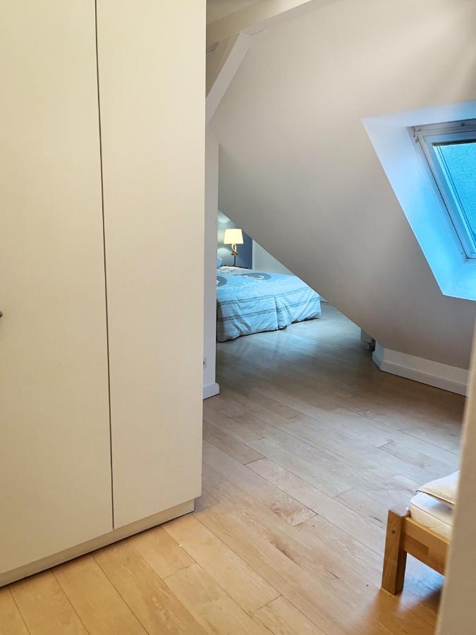 Ferienwohnung Loft-Panoramablick-Hafen & Elbe! Hamburg Exterior foto