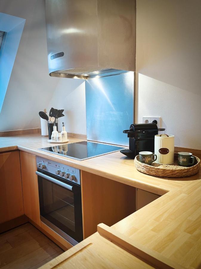 Ferienwohnung Loft-Panoramablick-Hafen & Elbe! Hamburg Exterior foto
