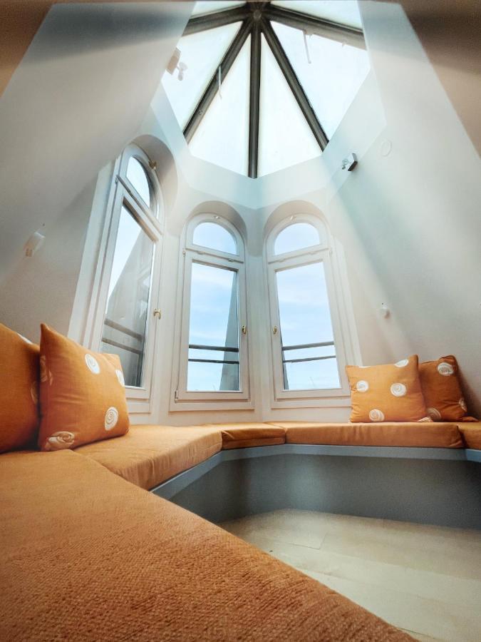 Ferienwohnung Loft-Panoramablick-Hafen & Elbe! Hamburg Exterior foto